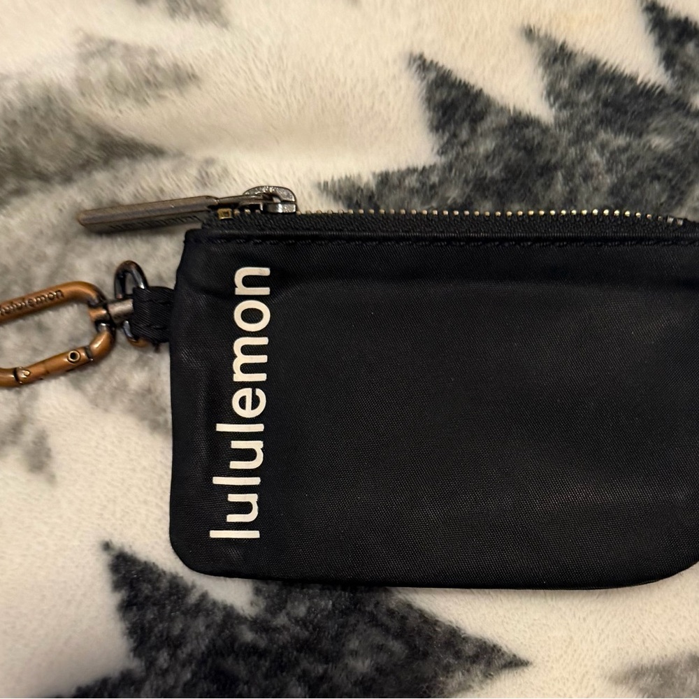 Lululemon Athletica Black Wristlet Pouch